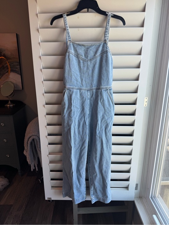 PacSun Pants - PacSun Light Blue Denim Overalls Jumpsuit